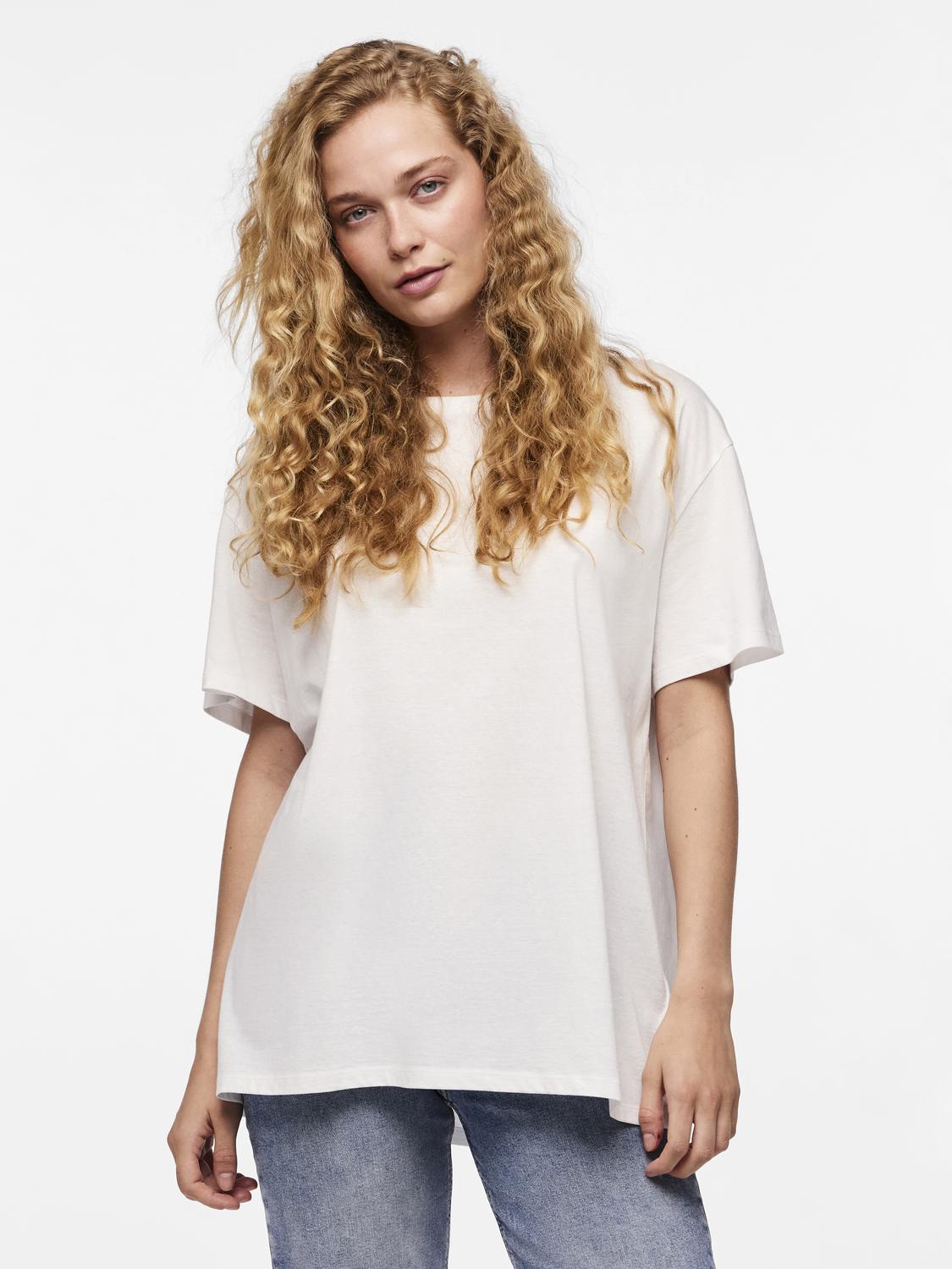 PCSARA T-Shirt - Bright White